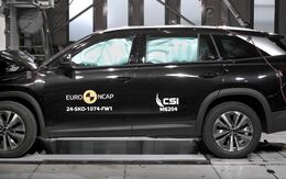 Skoda Kodiaq beim Frontalcrash