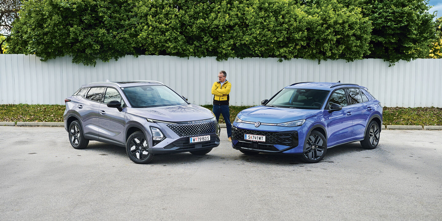 Omoda 5 und VW T-Roc